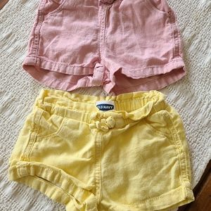 Old Navy Linen Short Set